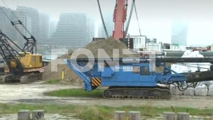 Istovaranje delova mosta